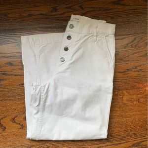 J Crew Cropped Wide Leg Pant